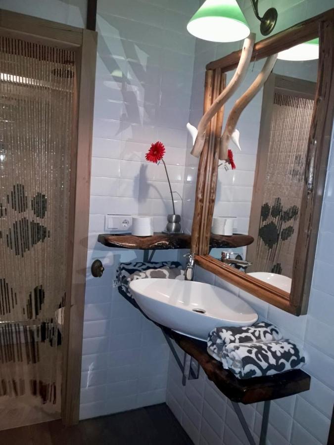 La Cabana De Catalina Sotres Ngoại thất bức ảnh
